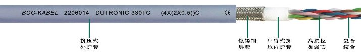 雙護套高柔性對絞<a href=http://m.dingtiantz.com/ target=_blank class=infotextkey>屏蔽電纜</a>
